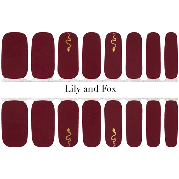 Lily and Fox - Nail Wrap - I Won't Bite
