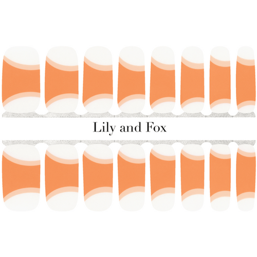 Lily and Fox - Nail Wrap - Golden Hour