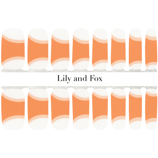 Lily and Fox - Nail Wrap - Golden Hour