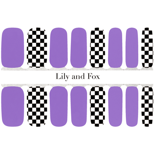 Lily and Fox - Nail Wrap - Street Racer