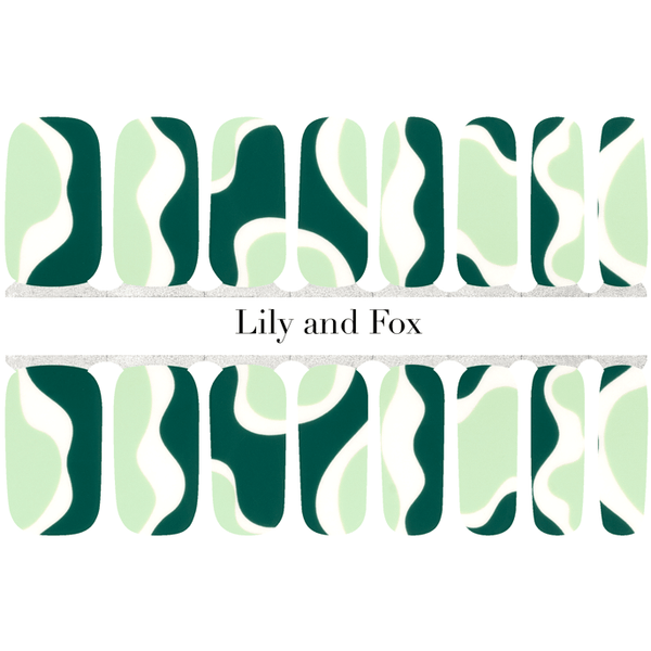 Lily and Fox - Nail Wrap - Matcha Moment