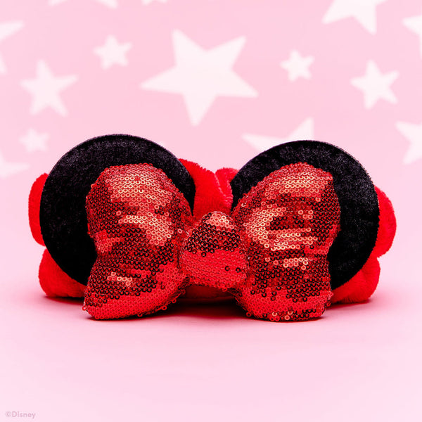 The Creme Shop x Disney - 3D Teddy Headyband In - Ruby Glitz