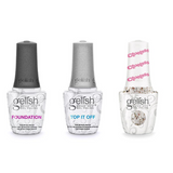 Harmony Gelish Combo - Base, Top & Let's Get Frosty
