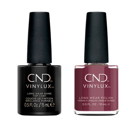 CND - Vinylux Topcoat & Feel The Flutter 0.5 oz - #415