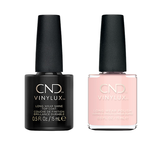 CND - Vinylux Topcoat & Quartz Correct 0.5 oz - #438