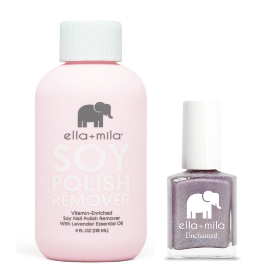 ella+mila - Soy Polish Remover & Zephyr - .45oz