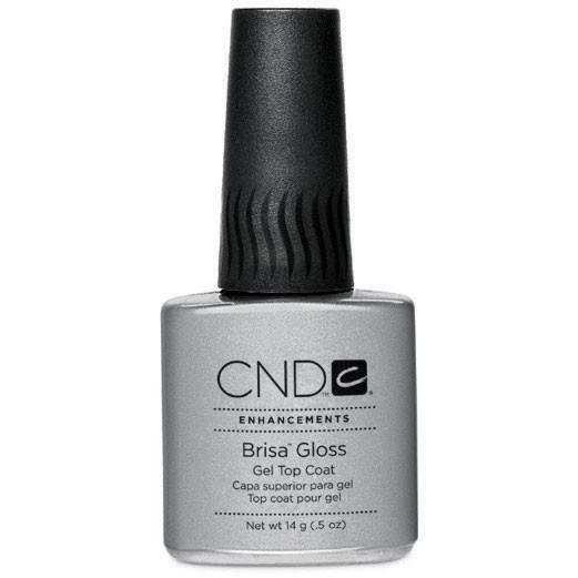CND - Brisa Gloss - Clear Top Coat 0.5 oz