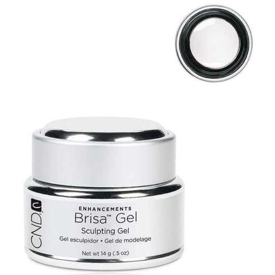 CND - Brisa Sculpting Gel - Pure White - Opaque 0.5 oz