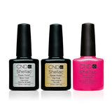 CND - Shellac Combo - Base, Top & Morning Dew