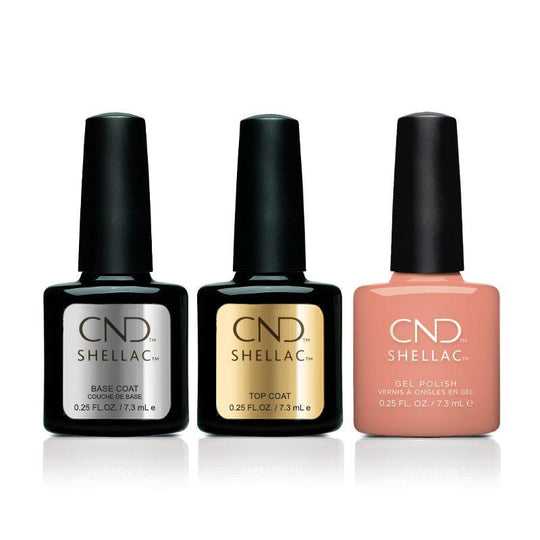 CND - Shellac Combo - Base, Top & Uninhibited