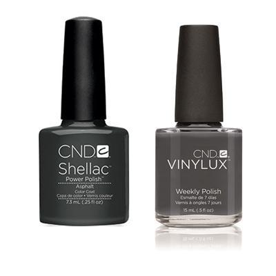 CND - Shellac & Vinylux Combo - Asphalt