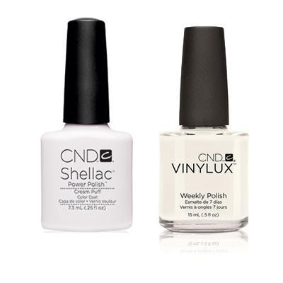 CND - Shellac & Vinylux Combo - Cream Puff