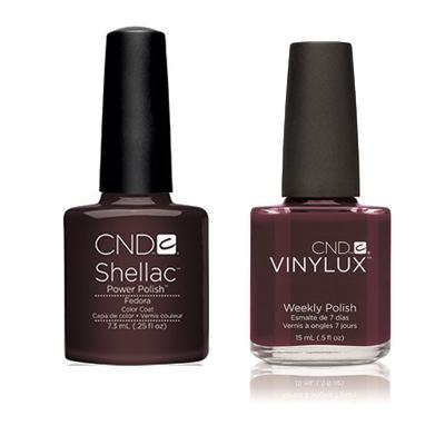 CND - Shellac & Vinylux Combo - Fedora