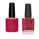 CND - Shellac Combo - Ruby Ritz & Ice Vapor with Base & Top Coat