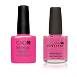CND - Shellac Combo - Ruby Ritz & Ice Vapor with Base & Top Coat
