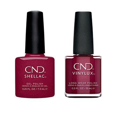 CND - Shellac & Vinylux Combo - Rebellious Ruby
