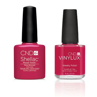 CND - Shellac & Vinylux Combo - Rose Brocade