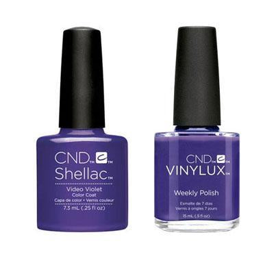 CND - Shellac & Vinylux Combo - Video Violet