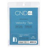 CND Velocity Tips - Clear 360 Qty