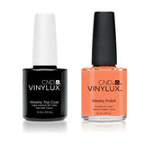 CND - Vinylux Topcoat & Shells In The Sand 0.5 oz - #249