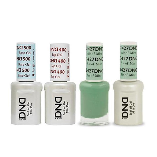 DND - Base, Top, Gel & Lacquer Combo - Air of Mint - #427
