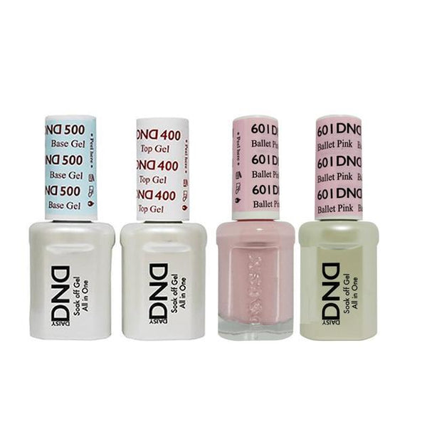 DND - Base, Top, Gel & Lacquer Combo - Ballet Pink - #601