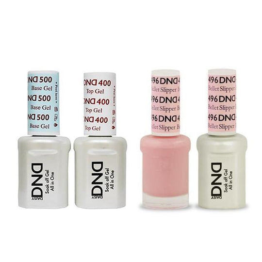 DND - Base, Top, Gel & Lacquer Combo - Ballet Slipper - #496