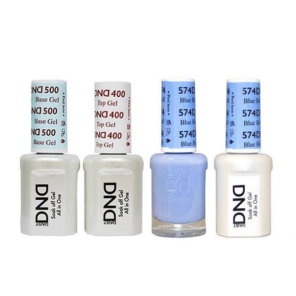 DND - Base, Top, Gel & Lacquer Combo - Blue Bell - #574