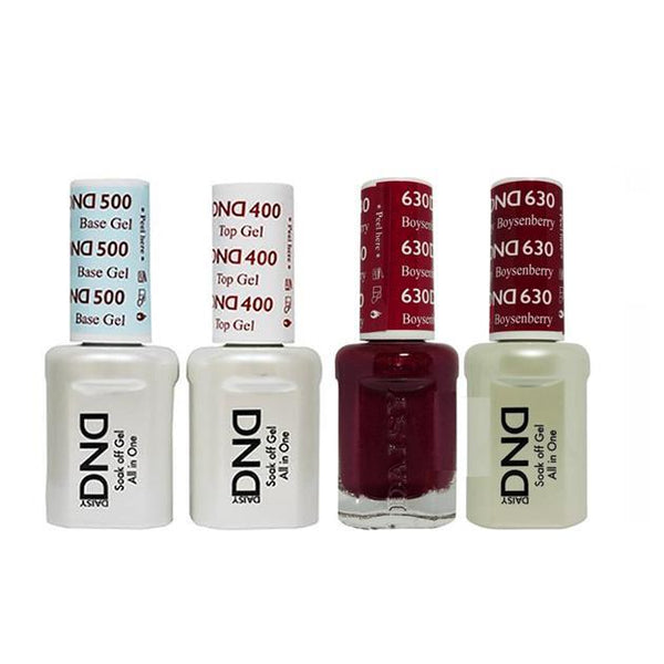 DND - Base, Top, Gel & Lacquer Combo - Boysenberry - #630