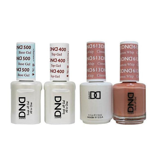 DND - Base, Top, Gel & Lacquer Combo - Cinnamon Whip - #613