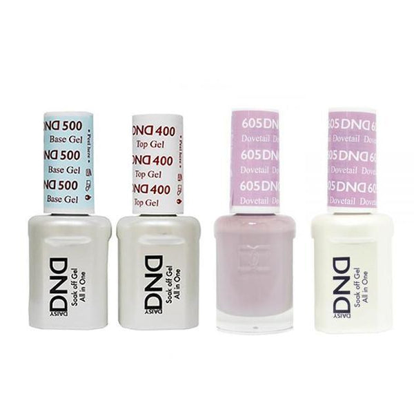 DND - Base, Top, Gel & Lacquer Combo - Dovetail - #605