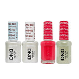 DND - Base, Top, Gel & Lacquer Combo - Floral Coral - #650