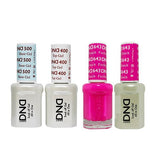 DND - Base, Top, Gel & Lacquer Combo - Fuchsia Touch - #643