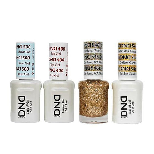DND - Base, Top, Gel & Lacquer Combo - Golden Gardens WA - #546