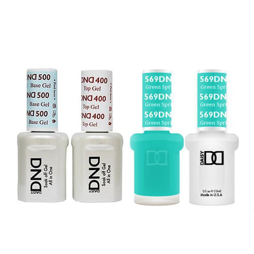 DND - Base, Top, Gel & Lacquer Combo - Green Spring KY - #569