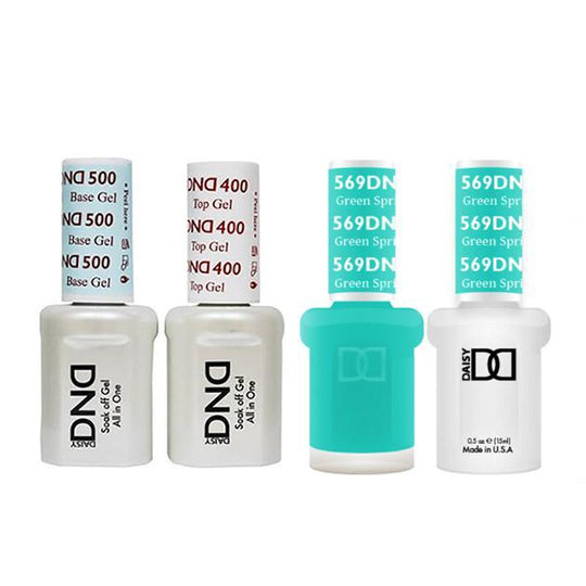 DND - Base, Top, Gel & Lacquer Combo - Green Spring KY - #569