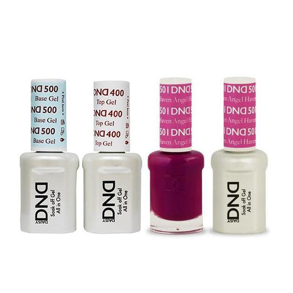 DND - Base, Top, Gel & Lacquer Combo - Haven Angel - #501