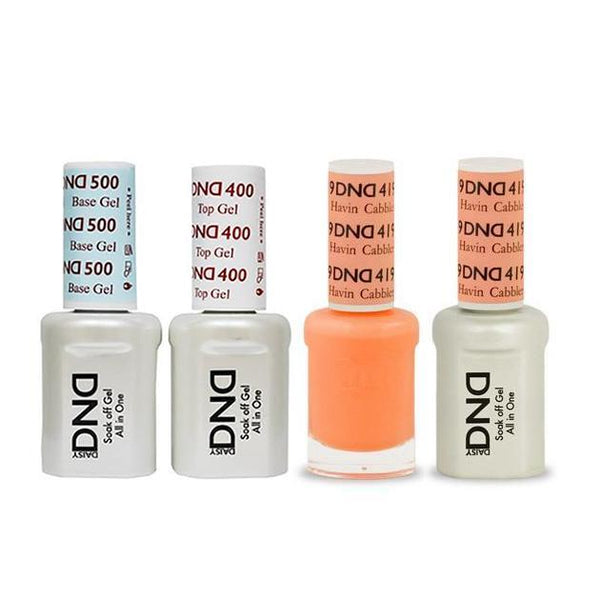DND - Base, Top, Gel & Lacquer Combo - Havin Cabbler - #419