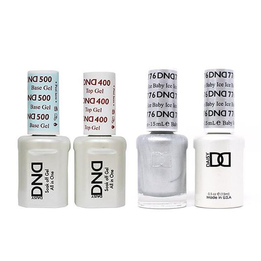 DND - Base, Top, Gel & Lacquer Combo - Ice Ice Baby - #776