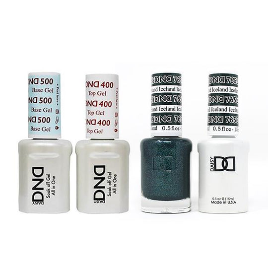 DND - Base, Top, Gel & Lacquer Combo - Iceland - #765