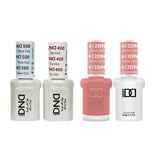 DND - Base, Top, Gel & Lacquer Combo - Jovial - #612