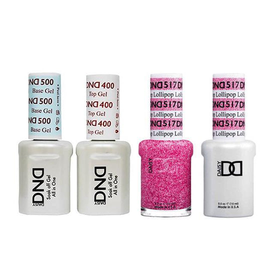 DND - Base, Top, Gel & Lacquer Combo - Lollipop - #517