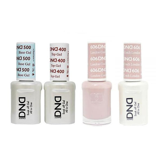 DND - Base, Top, Gel & Lacquer Combo - London Coach - #606