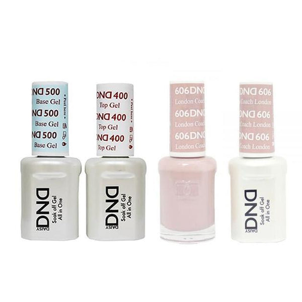 DND - Base, Top, Gel & Lacquer Combo - London Coach - #606