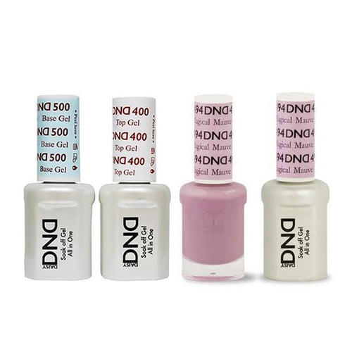 DND - Base, Top, Gel & Lacquer Combo - Magical Mauve - #494