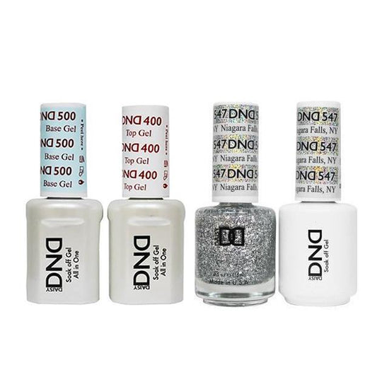 DND - Base, Top, Gel & Lacquer Combo - Niagra Falls NY - #547