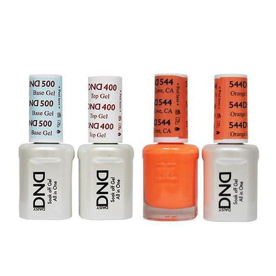 DND - Base, Top, Gel & Lacquer Combo - Orange Cove CA - #544