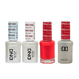 DND - Base, Top, Gel & Lacquer Combo - Orange Creamsicle - #649