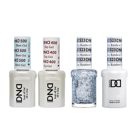 DND - Base, Top, Gel & Lacquer Combo - Rainbow Day - #523