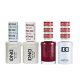 DND - Base, Top, Gel & Lacquer Combo - Red Ombre - #677